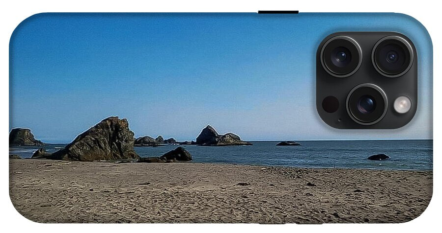 Walk on  the beach 1 - Phone Case