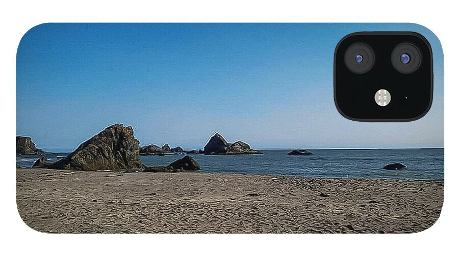 Walk on  the beach 1 - Phone Case