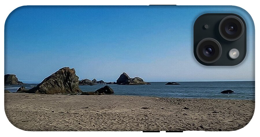 Walk on  the beach 1 - Phone Case