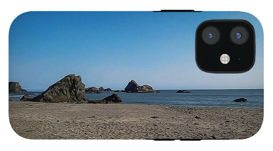 Walk on  the beach 1 - Phone Case
