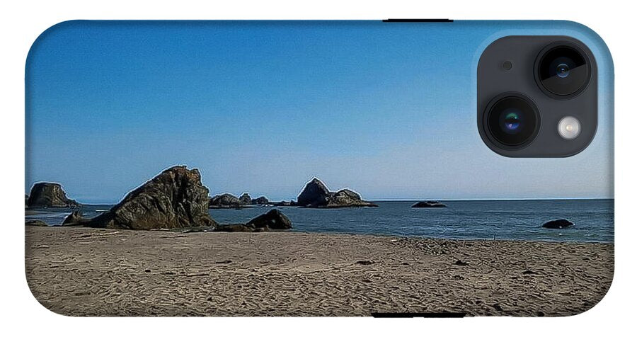 Walk on  the beach 1 - Phone Case