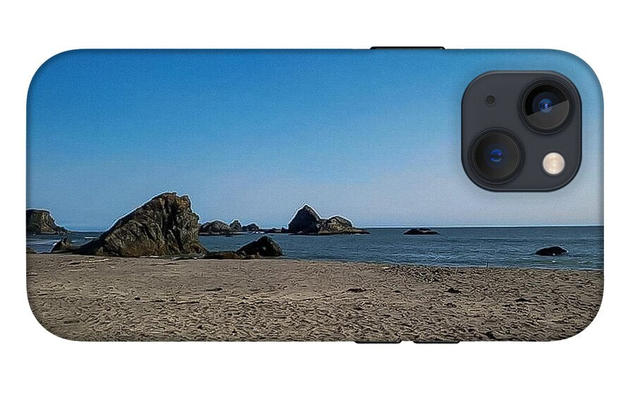 Walk on  the beach 1 - Phone Case