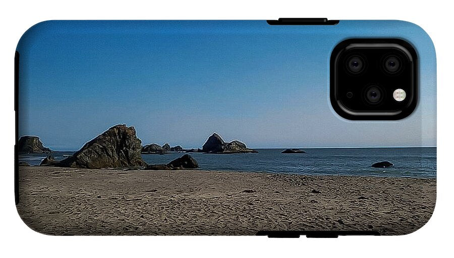 Walk on  the beach 1 - Phone Case
