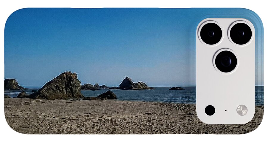 Walk on  the beach 1 - Phone Case