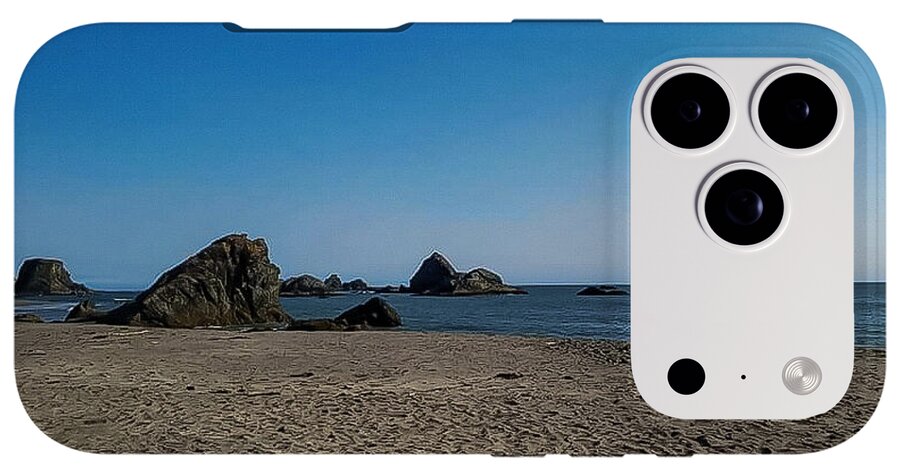 Walk on  the beach 1 - Phone Case