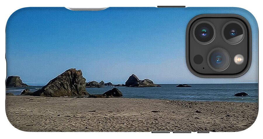 Walk on  the beach 1 - Phone Case