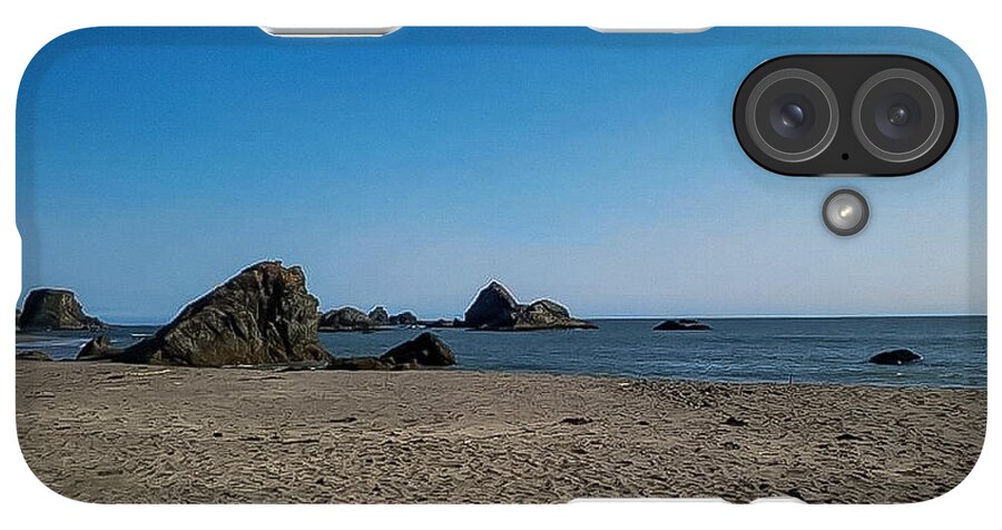 Walk on  the beach 1 - Phone Case