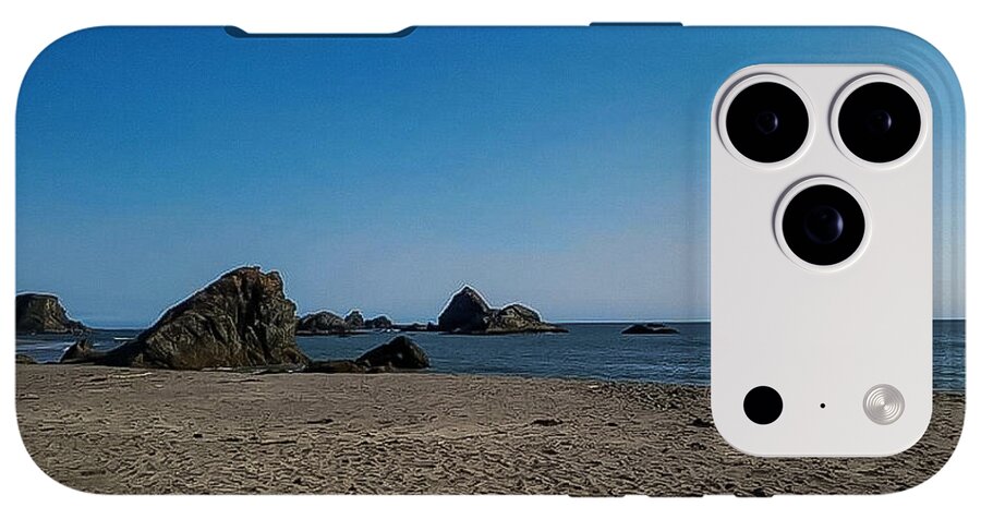 Walk on  the beach 1 - Phone Case