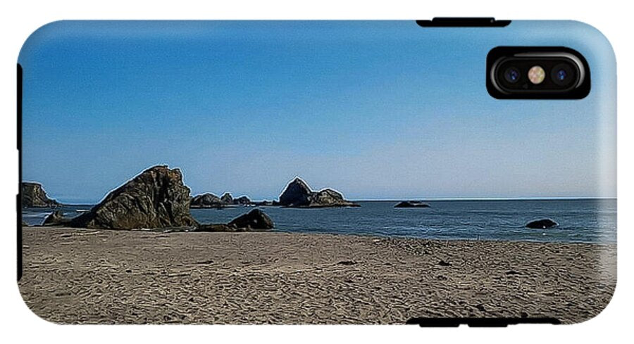 Walk on  the beach 1 - Phone Case