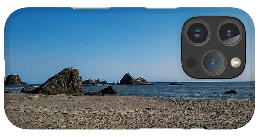 Walk on  the beach 1 - Phone Case