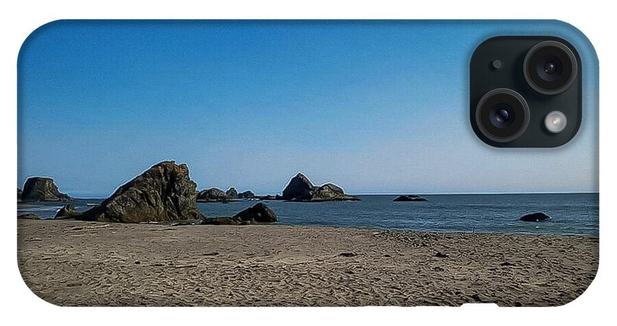 Walk on  the beach 1 - Phone Case