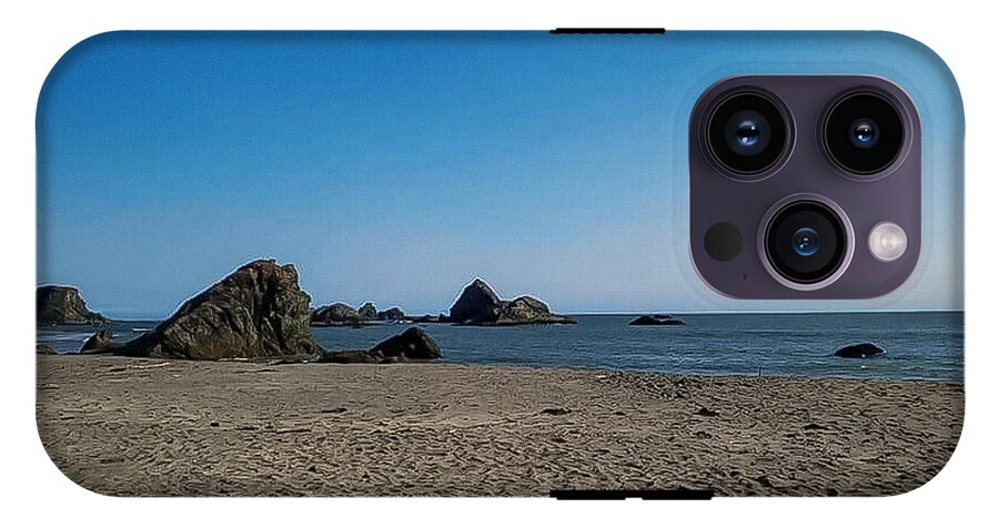 Walk on  the beach 1 - Phone Case