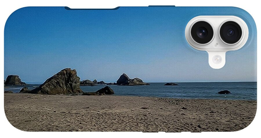 Walk on  the beach 1 - Phone Case