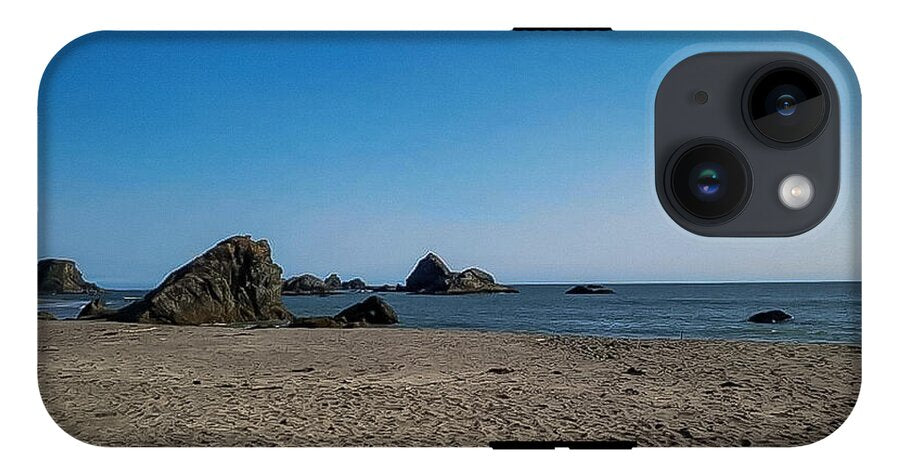 Walk on  the beach 1 - Phone Case