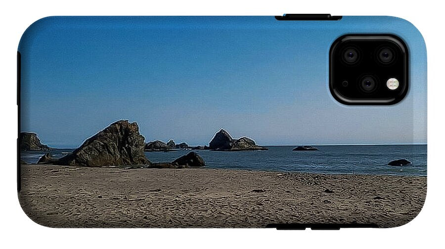 Walk on  the beach 1 - Phone Case
