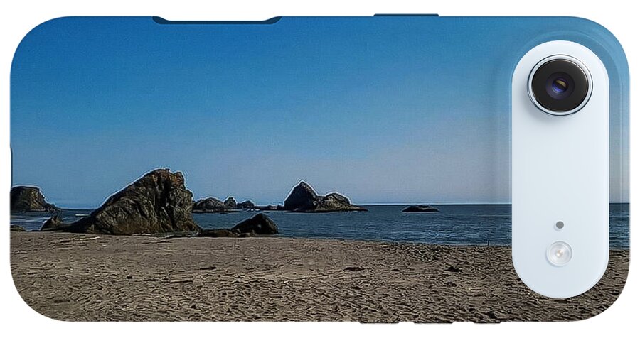 Walk on  the beach 1 - Phone Case