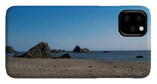 Walk on  the beach 1 - Phone Case