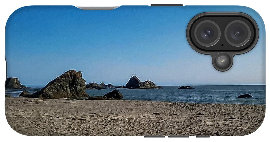 Walk on  the beach 1 - Phone Case