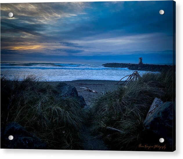 Walk to the beach - Acrylic Print