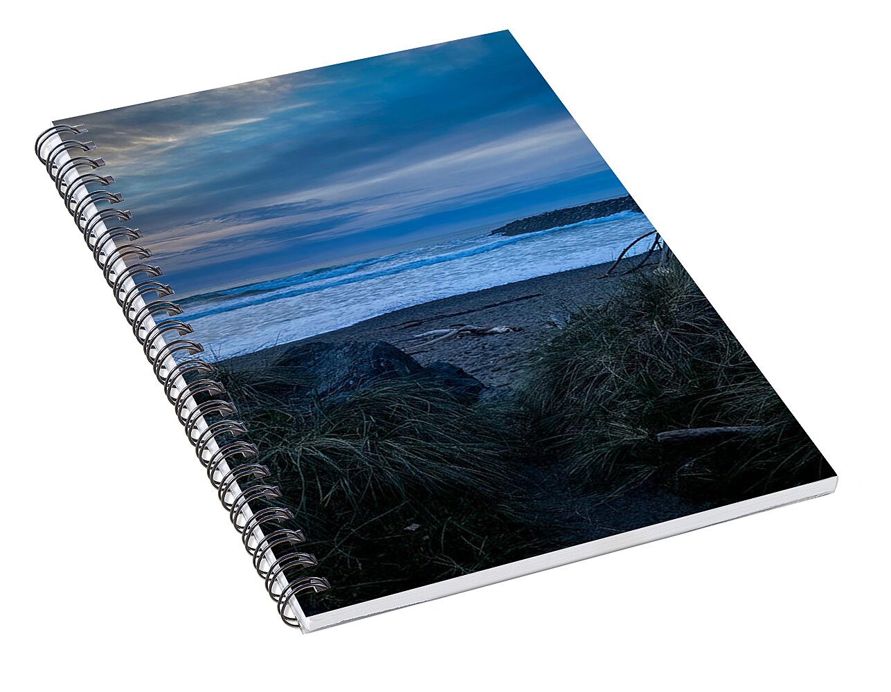 Walk to the beach - Spiral Notebook