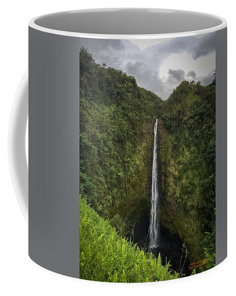 Water fall in Hilo, Hawaii - Mug