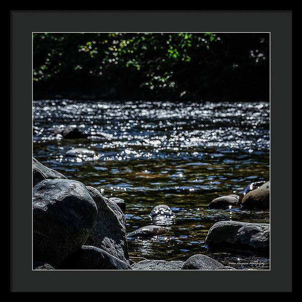 Water ways - Framed Print