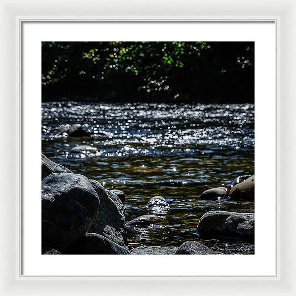 Water ways - Framed Print