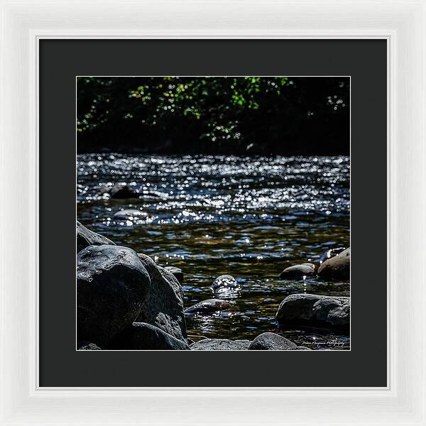 Water ways - Framed Print