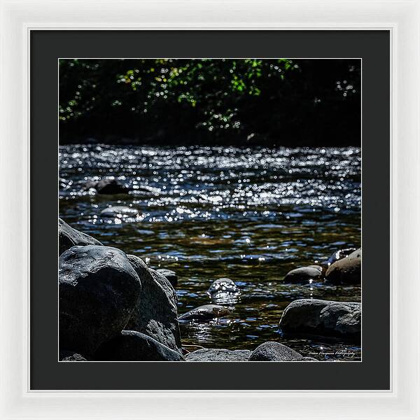 Water ways - Framed Print