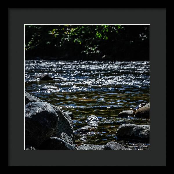 Water ways - Framed Print
