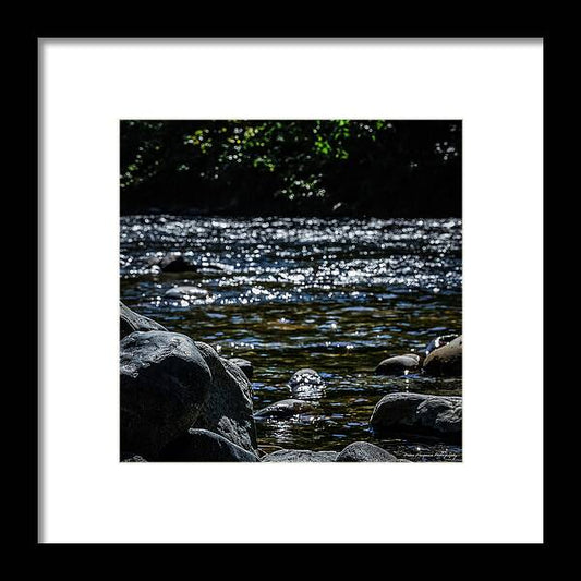 Water ways - Framed Print