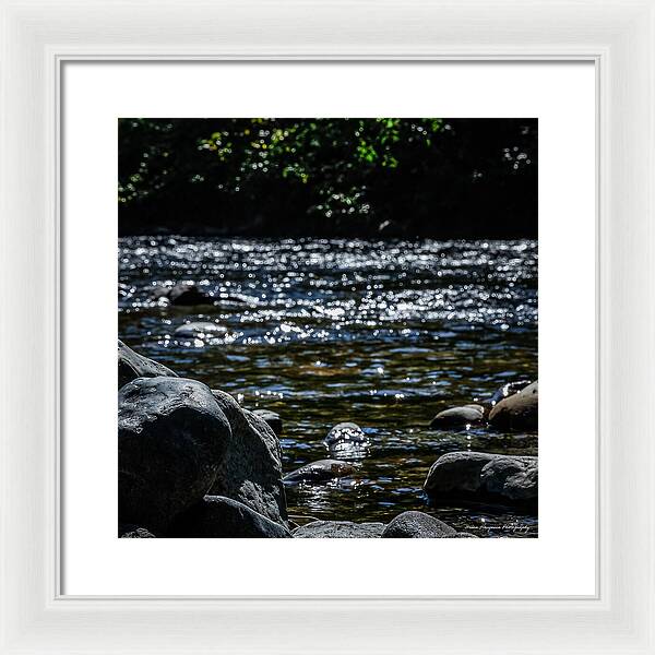Water ways - Framed Print