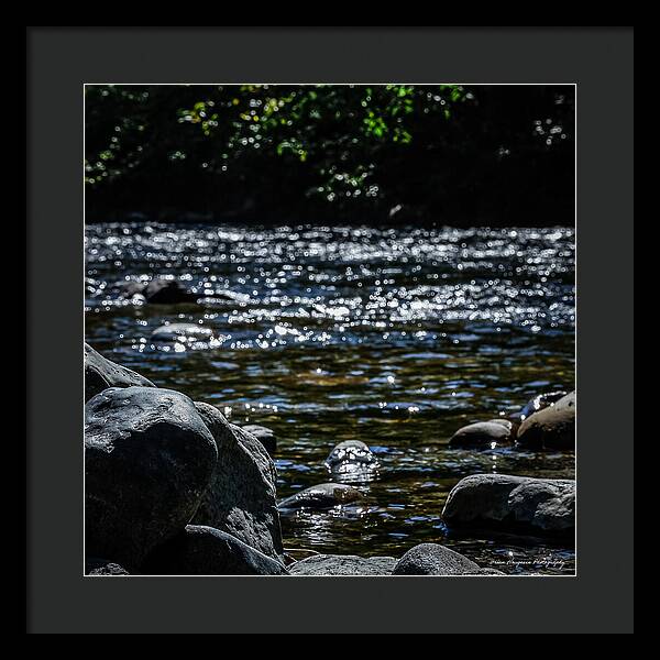 Water ways - Framed Print