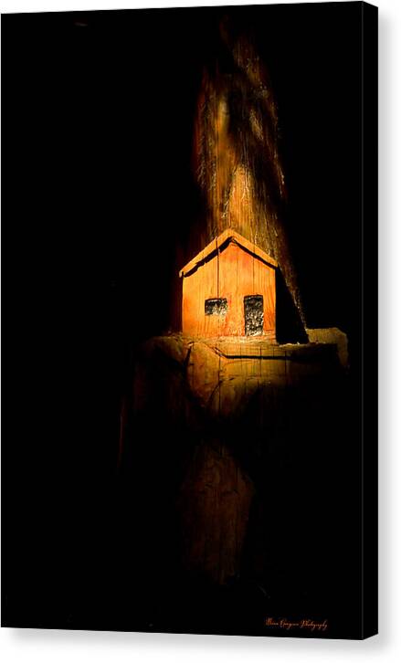 Yellow light house - Canvas Print