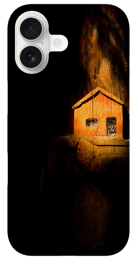 Yellow light house - Phone Case