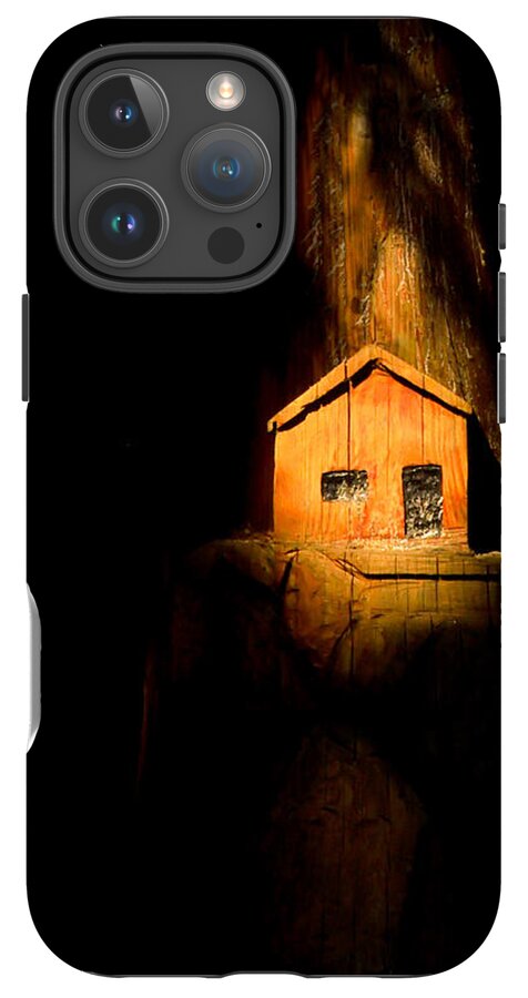Yellow light house - Phone Case