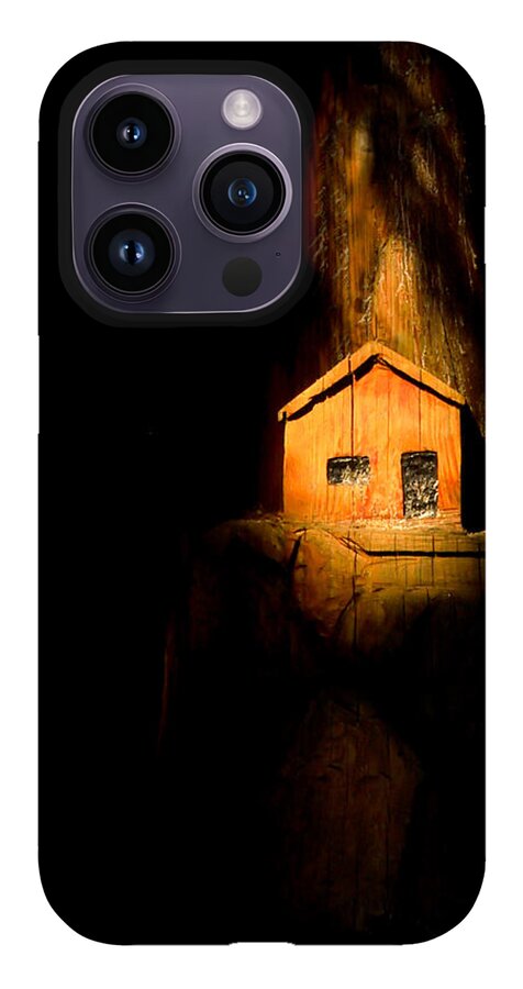 Yellow light house - Phone Case