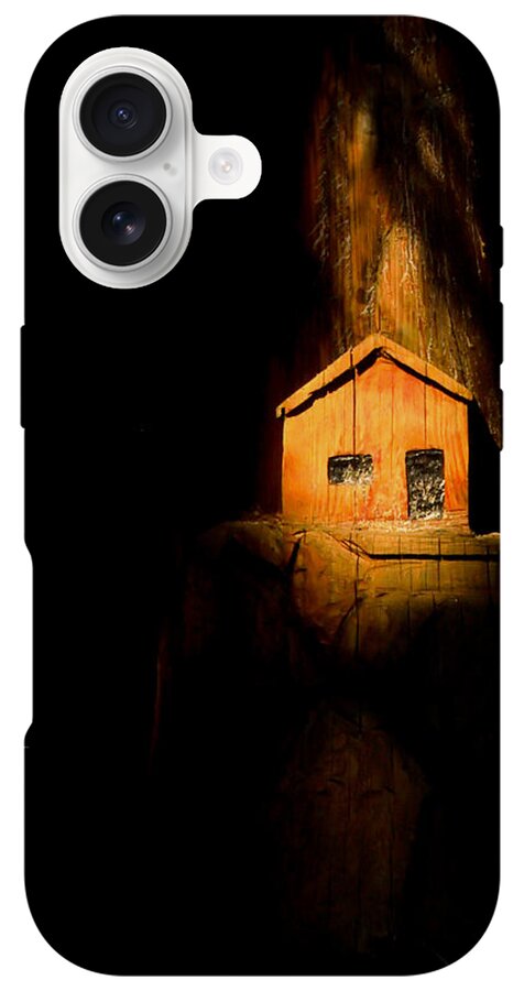 Yellow light house - Phone Case