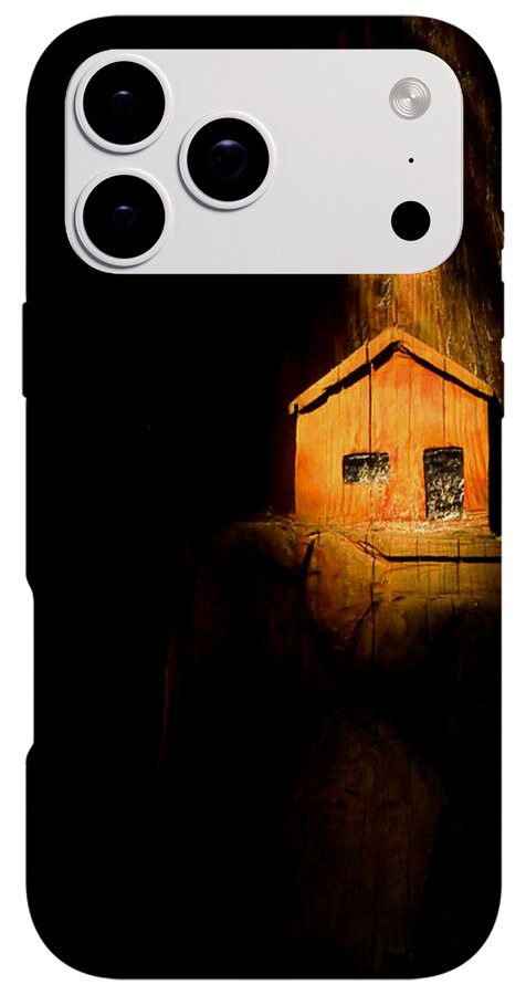 Yellow light house - Phone Case