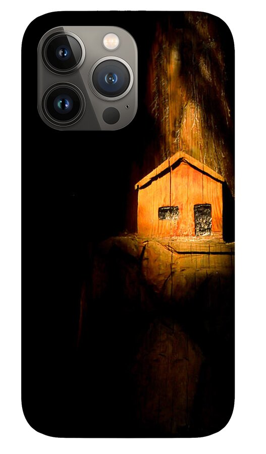 Yellow light house - Phone Case